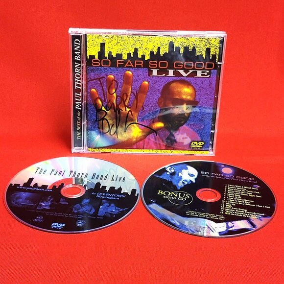 So Far So Good Live The Best of the Paul Thorn Band 2 Discs CD DVD Combo 2005 S - Picture 9 of 10